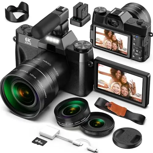 6K 64MP with Dual Interchangeable Lens