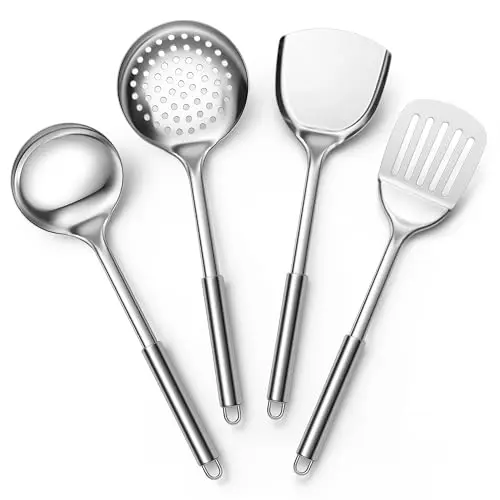 4-Piece Heat Resistant Kitchen Utensils