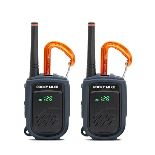 FRS Handheld Radio, 4 Day Battery Life, Max Durability, 2 Pack