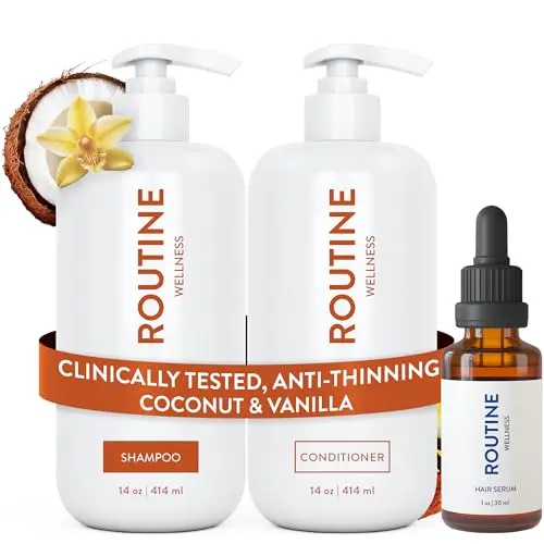 Shampoo, Conditioner & Hair Serum