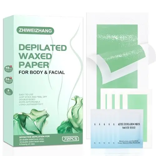 72 Count At-Home Waxing Kit - No Heat Needed