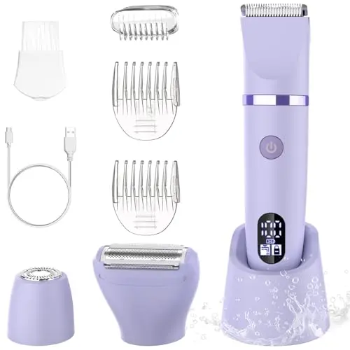 IPX7 Waterproof Multi-Head Trimmer