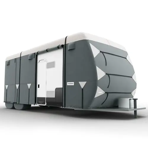 KING BIRD RV cover with 600lb tear strength and snow protection