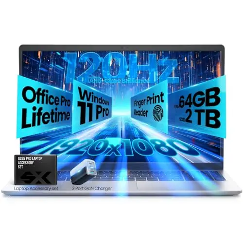 Intel i7-1355U, 64GB RAM, 2TB SSD