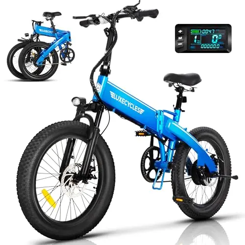 High-Power Folding Electric Bike