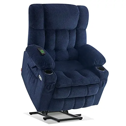 with Massage and Heat for Elderly People