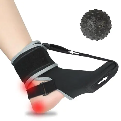 Sock-Style Plantar Fasciitis Splint & Massage Ball
