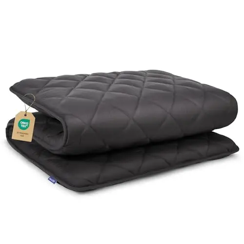 Aircliff Japanese floor mattress rolled up with storage bag